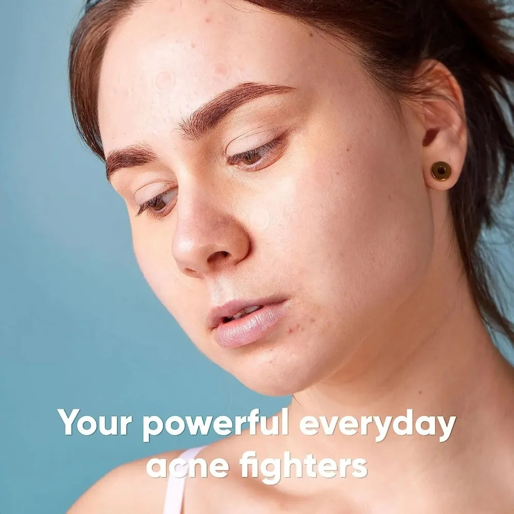 Gentle Hydrocolloid Round Acne Patches Overnight Healing And Visible Results
