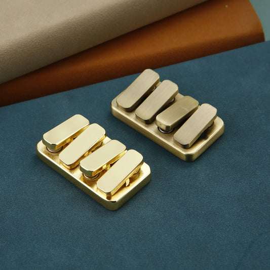 Metal Magnetic Slider Fidget Finger Gyro Decompression Desk Toy