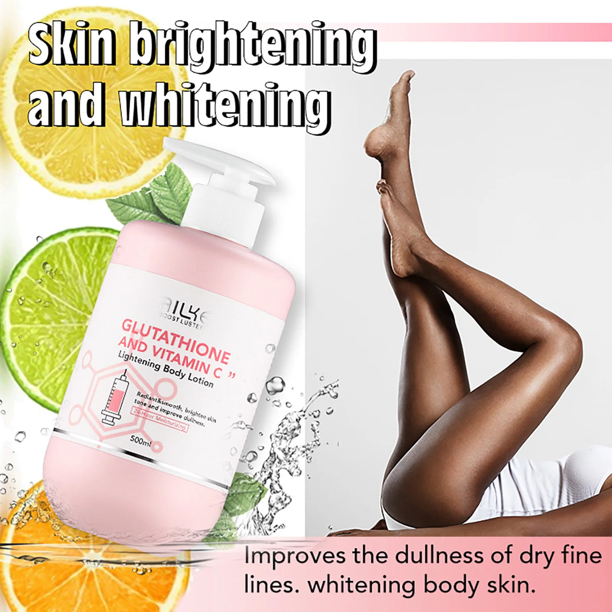 AILKE Glutathione And Vitamin C Skincare Set For Brightening