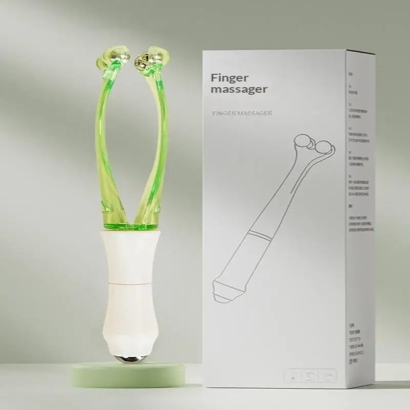 Dual End Finger Acupoint Massager For Hand Fatigue And Circulation