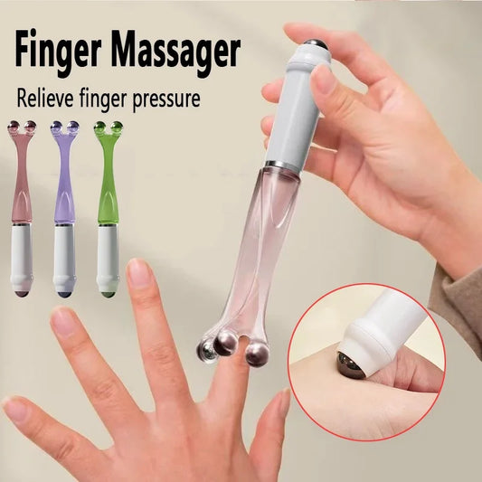 Dual End Finger Acupoint Massager For Hand Fatigue And Circulation