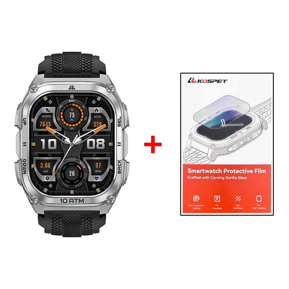 KOSPET Tank M4 Smart Watch With GPS And Health Monitoring