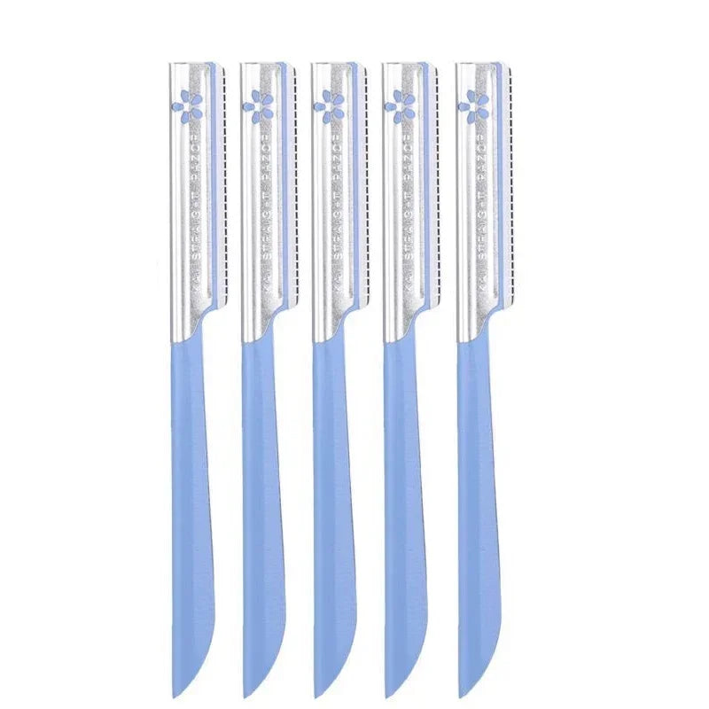 Ruzofo Stainless Steel Eyebrow Trimmer And Razor Kit