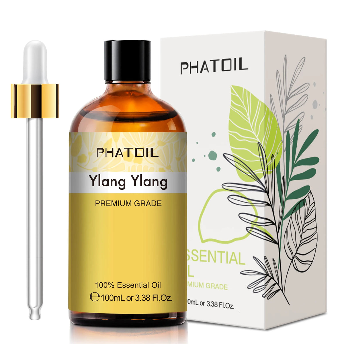 PHATOIL Pure Natural Essential Oil For Aromatherapy And Skin Care