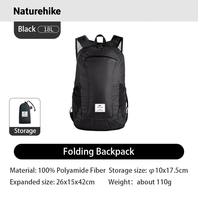 Naturehike Ultralight Foldable Waterproof Backpack For Hiking