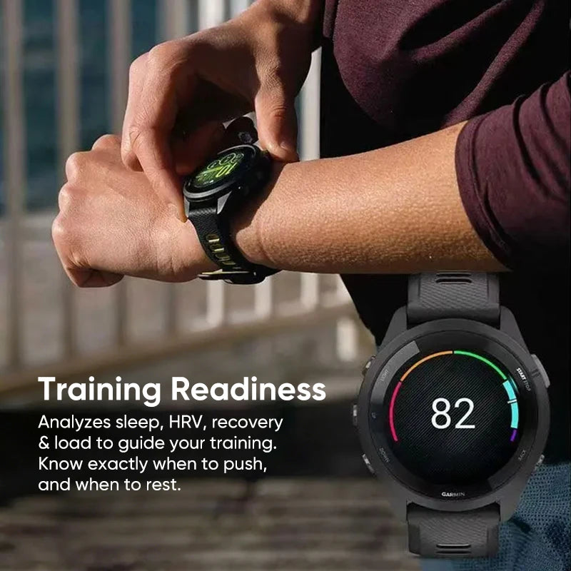 Garmin Forerunner 265 GPS Smartwatch AMOLED Touchscreen Fitness Tracker