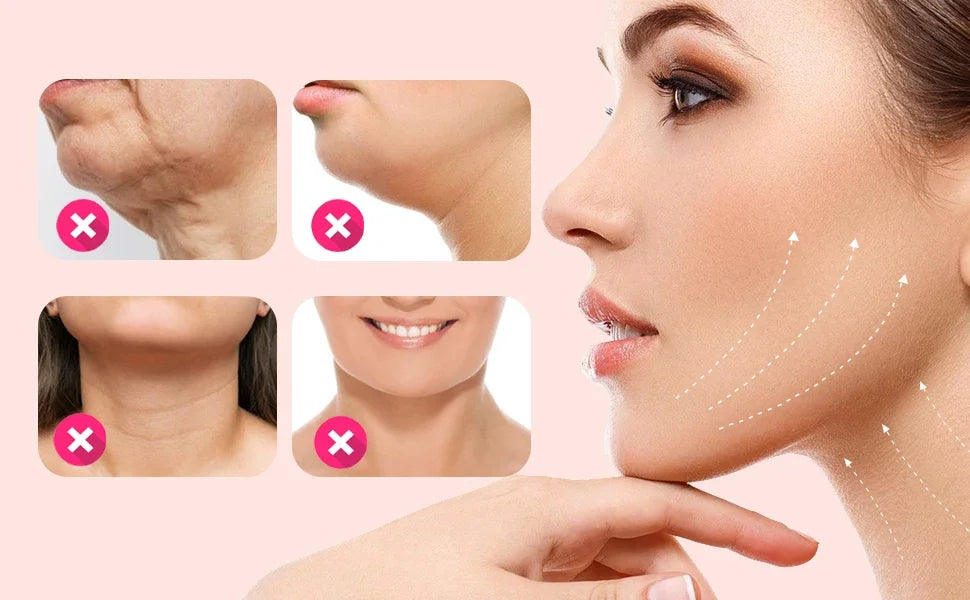 Reusable V Shape Facial Strap For Daily Skin Care Support