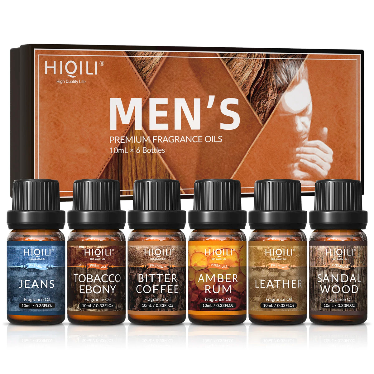 HIQILI Fragrance Oils Set For Aromatherapy Diffusers And DIY Crafts