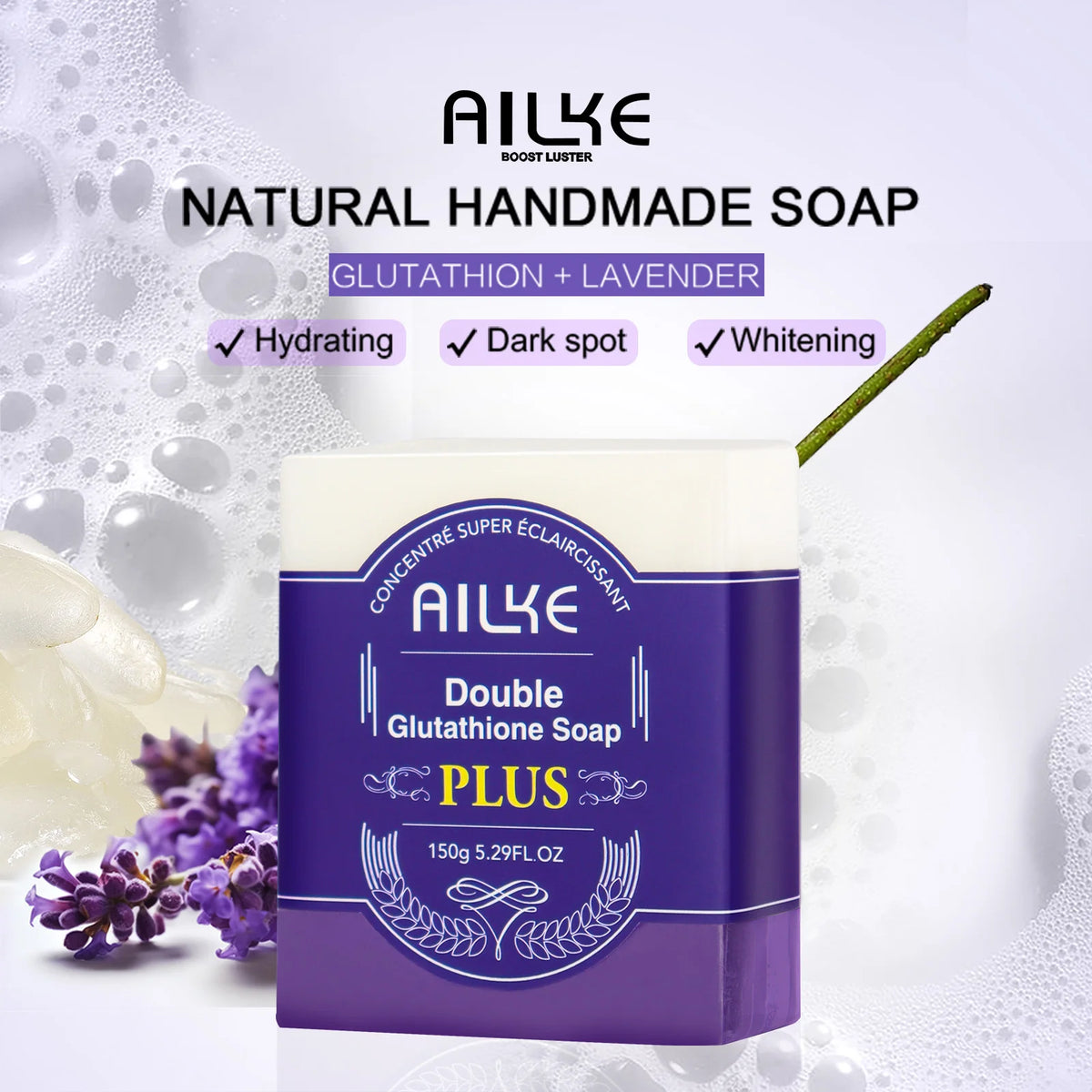 Ailke Glutathione Plus Skin Whitening Care Set Brightens Complexion