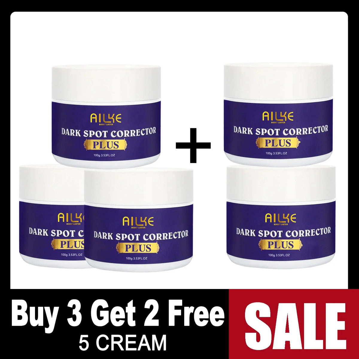 Ailke Glutathione Plus Skin Whitening Care Set Brightens Complexion