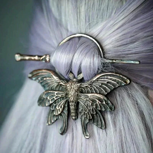 Vintage Metal Hair Sticks Gothic Punk Alloy Barrettes Hairpins