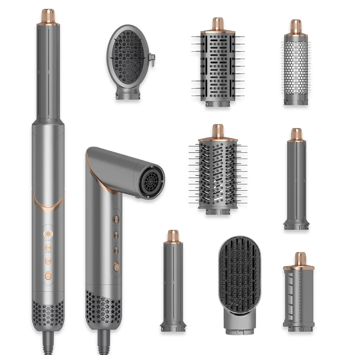 Avenho 8 In 1 Foldable Hair Dryer Multifunction Styler