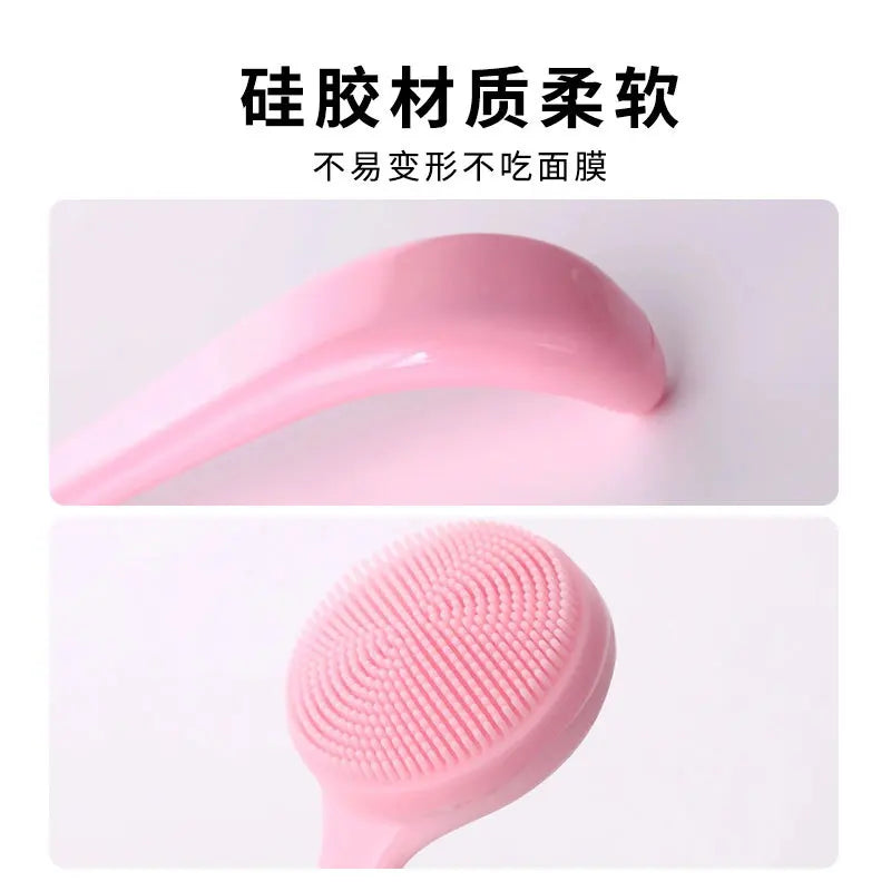 Soft Silicone Facial Cleansing Brush With Makeup Removal
