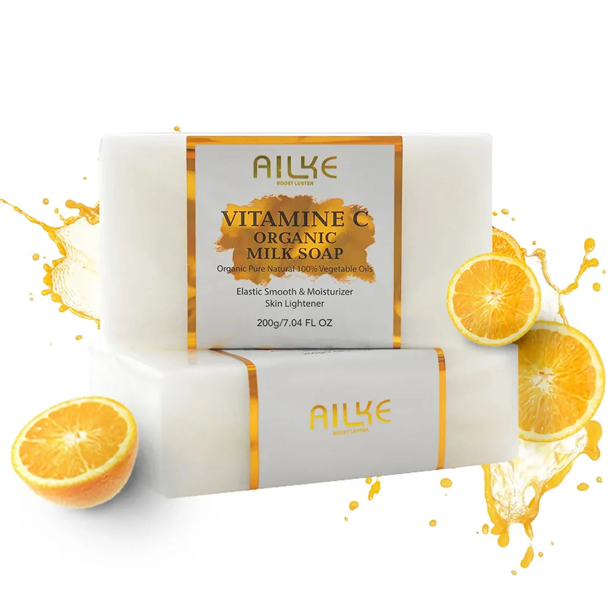 Kyliefit Vitamin C Organic Milk Soap For Bright Radiant Skin