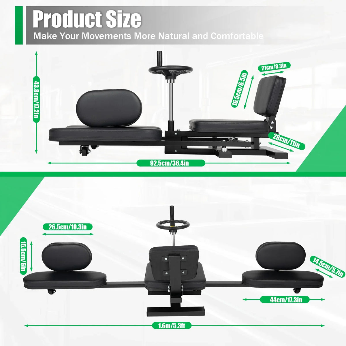 Professional 3 Bar Leg Stretcher For Ultimate Flexibility Training