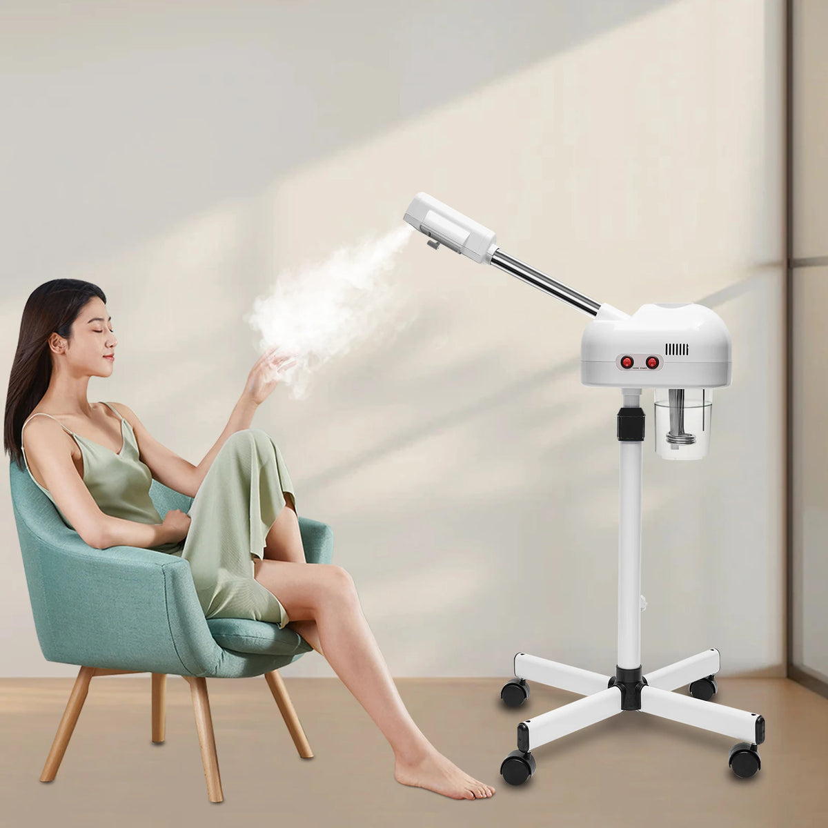 Adjustable Professional Facial Steamer For Salon Spa Skin Care