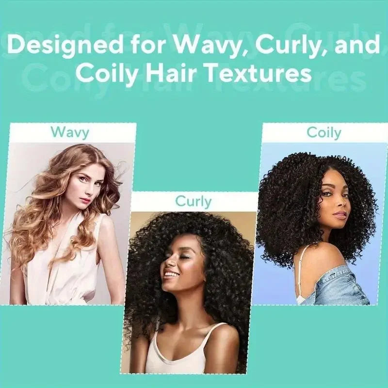 Portable Wooden Soft Bristle Curly Hair Shaping Styling Brush