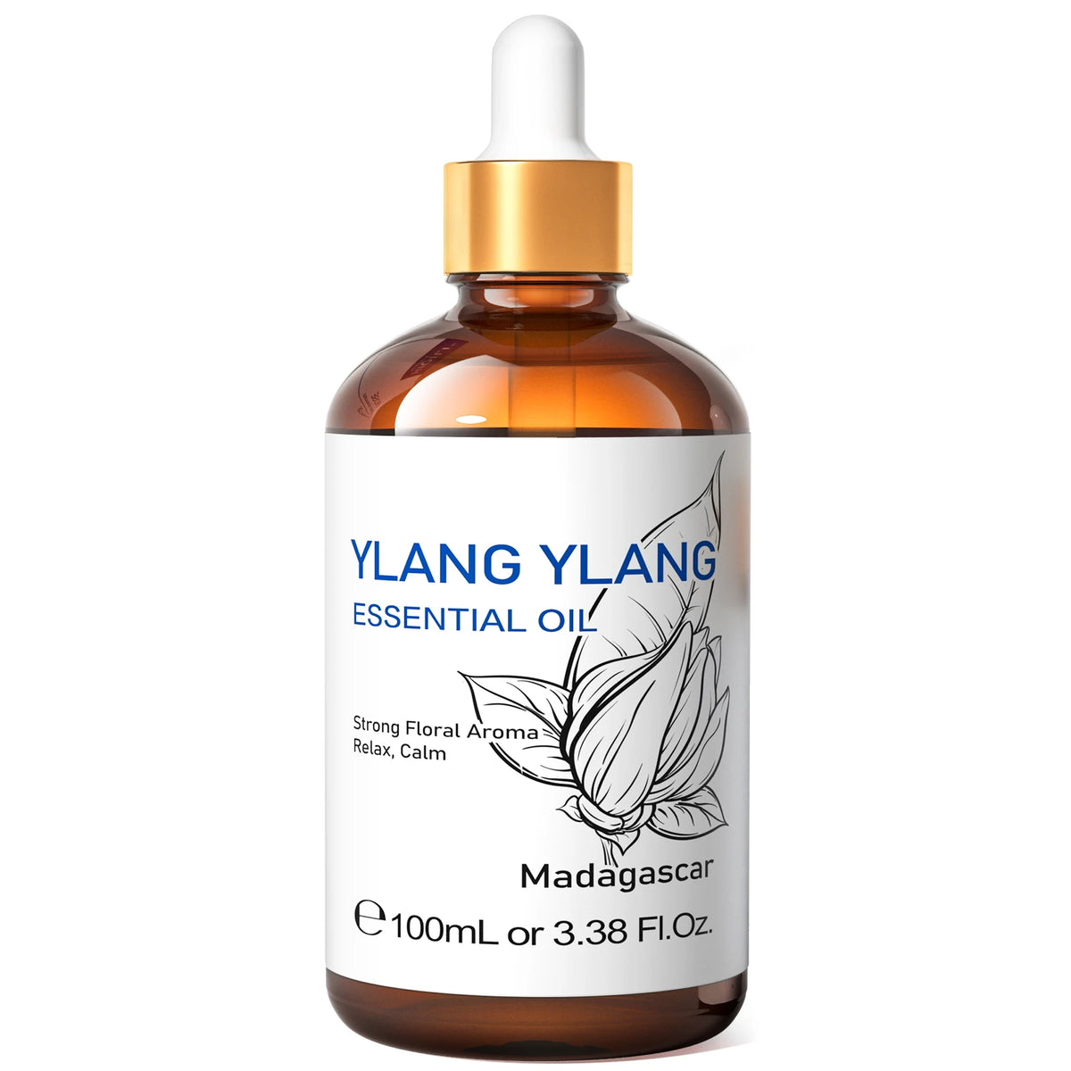 HIQILI Chamomile Essential Oil Pure Steam Distilled Aromatherapy