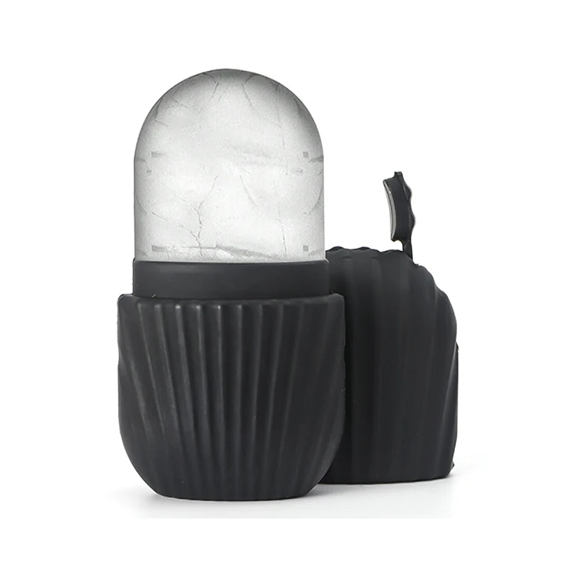 Plastic Ice Face Roller Gua Sha Set For Facial Massage