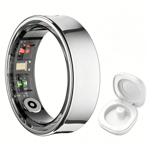 R09 Smart Ring Health Monitor With Heart Rate Tracking