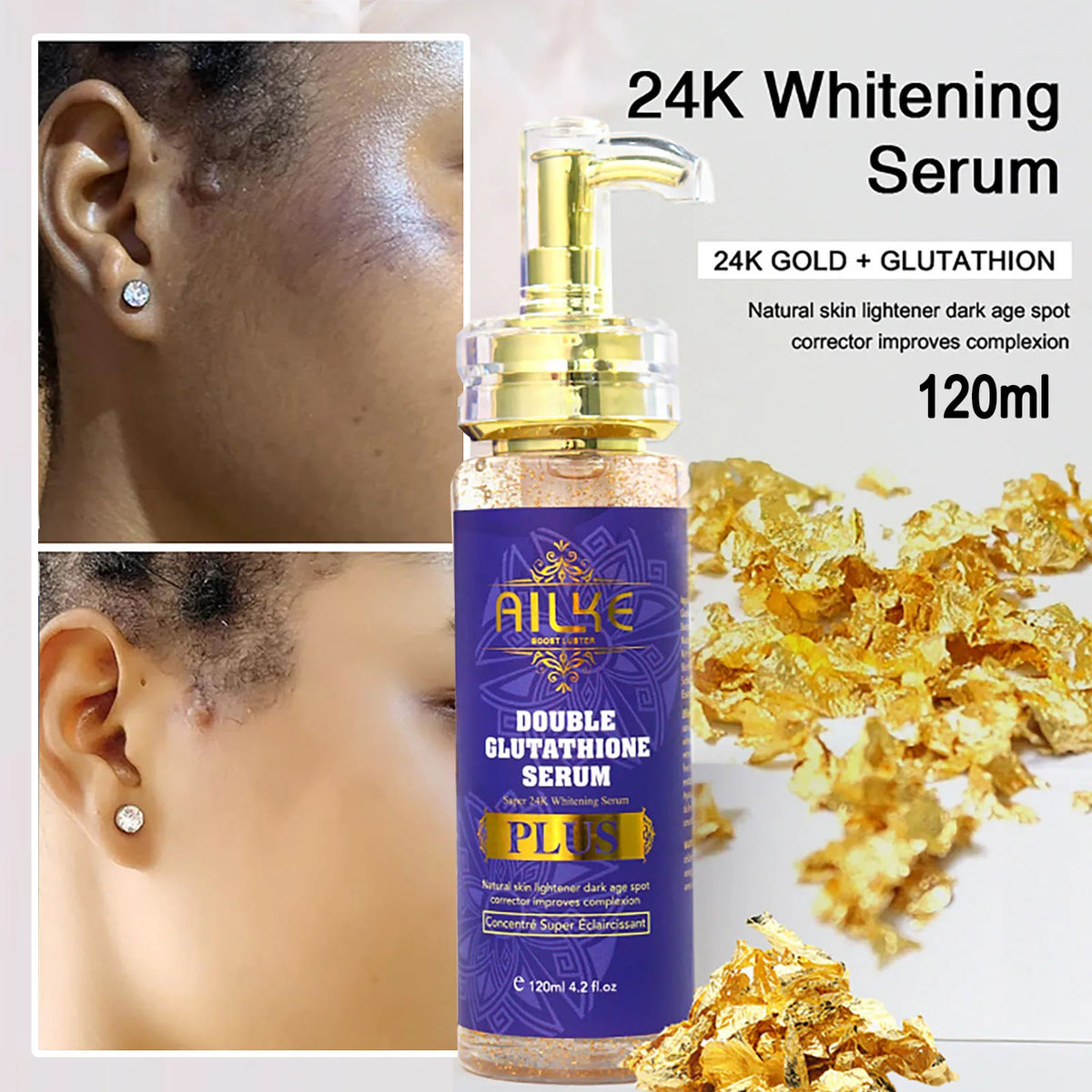 AILKE Brightening Body Milk For Even Skin Tone And Daily Care