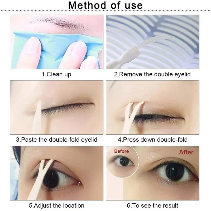 Invisible Double Eyelid Tape Set With Application Tool