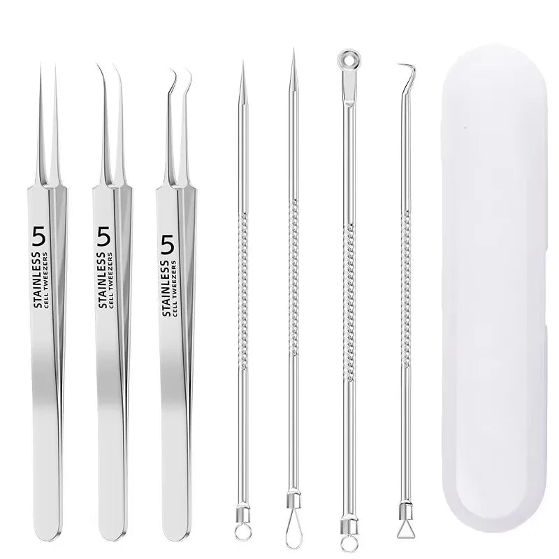 Stainless Steel Acne Extraction Kit For Professional Skincare