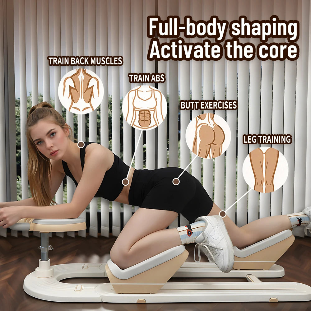 Spine Twist Trainer For Home Waist Toning And Core Activation