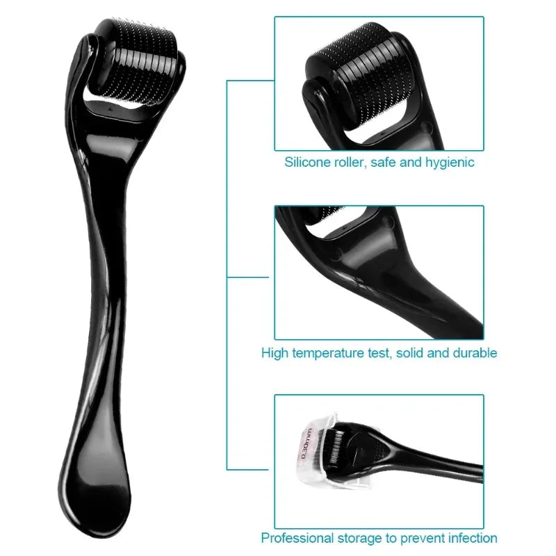 Stainless Steel 540 Needles Derma Roller For Facial Skin Care