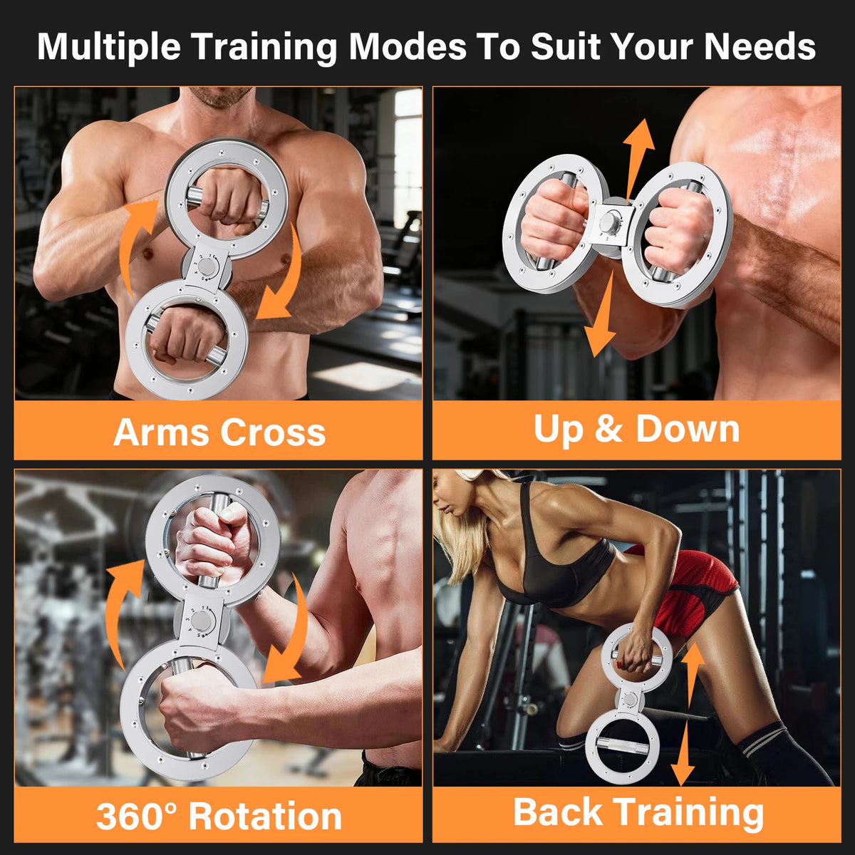Multifunctional Hand Grip Strength Trainer For Arm And Wrist Conditioning