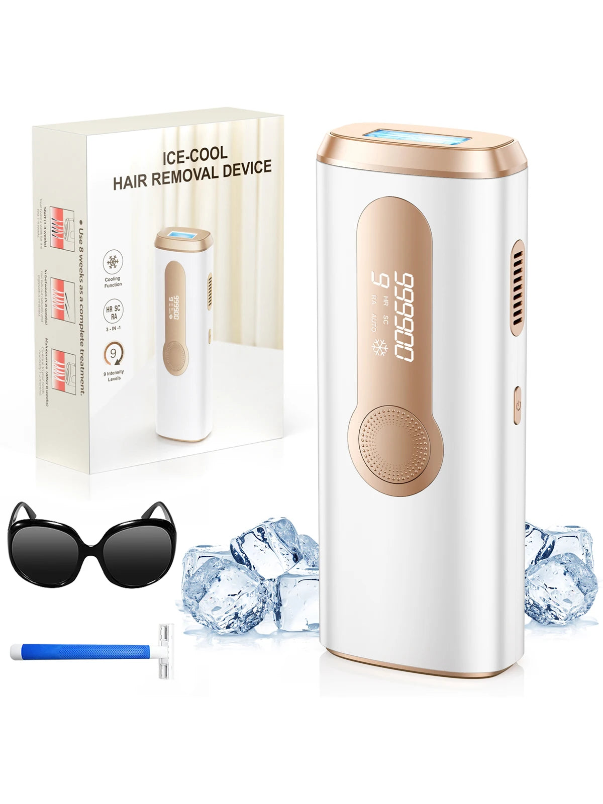 Totmizby IPL Laser Hair Removal Device For Men And Women