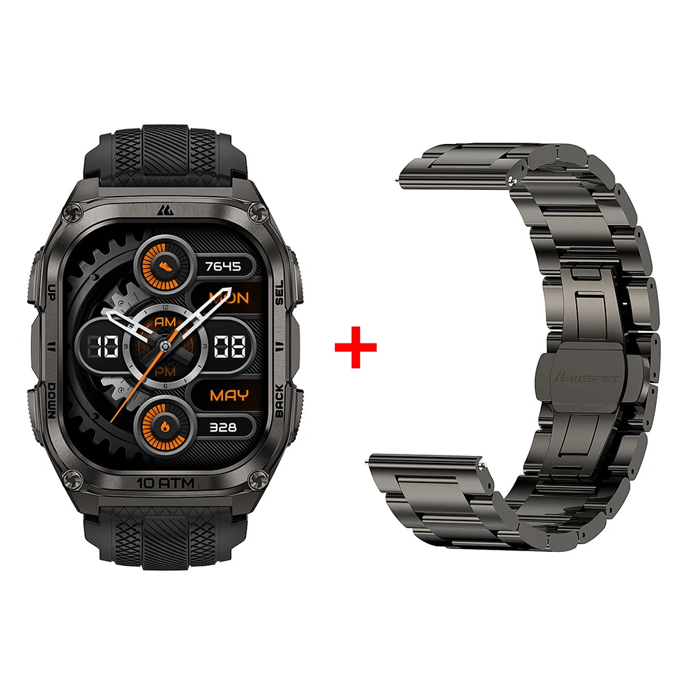KOSPET Tank M4 Smart Watch With GPS And Health Monitoring