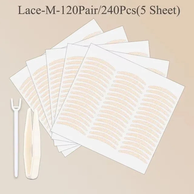 Invisible Double Eyelid Tape Set With Application Tool