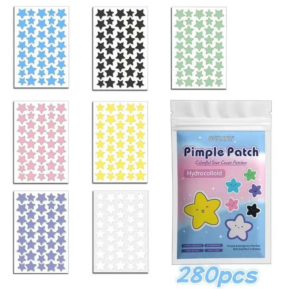 Invisible Hydrocolloid Pimple Patches For Acne Spot Treatment