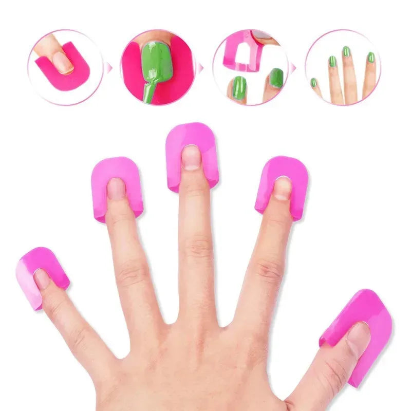 Professional Spill Proof Nail Polish Protectors For Manicure Design