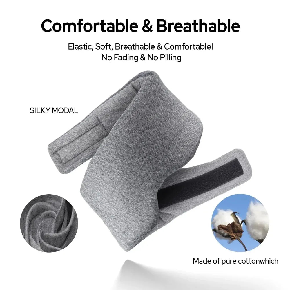 Premium Light Blocking Sleep Eye Mask With Adjustable Strap