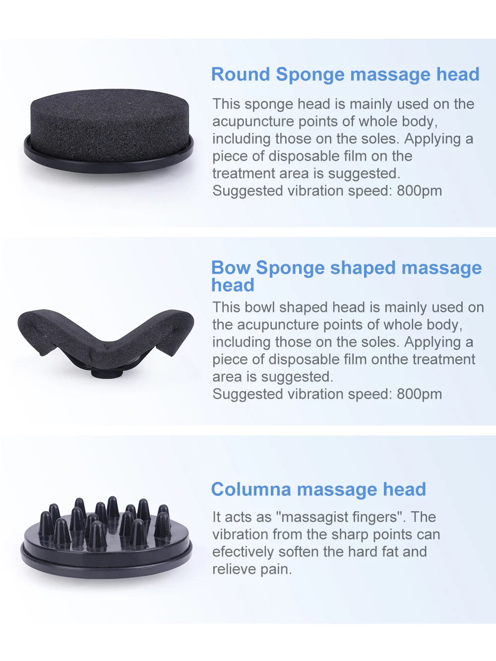 AOKO G5 Vibrating Massage Machine With Five Sculpting Heads