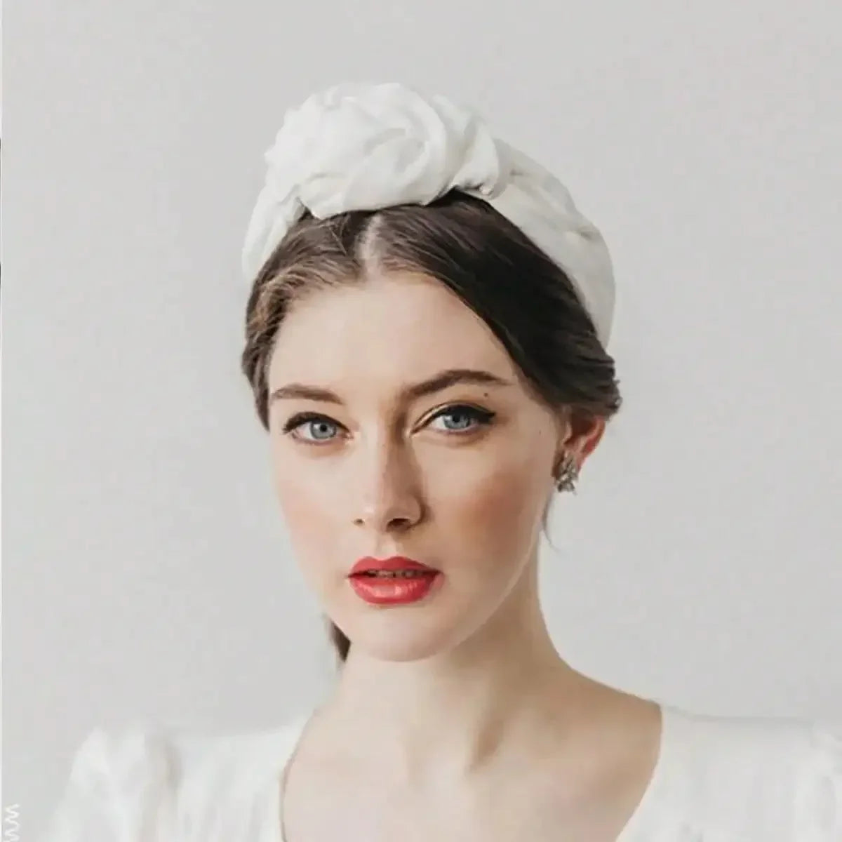 Vintage Soft Cotton Turban Head Wrap Scarf For Women
