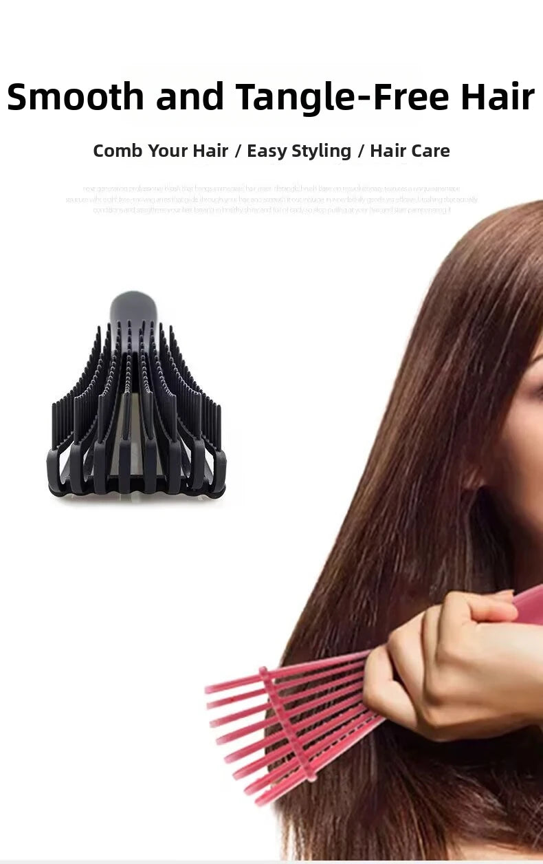 Professional Octopus Detangling Hair Comb And Scalp Massage Brush
