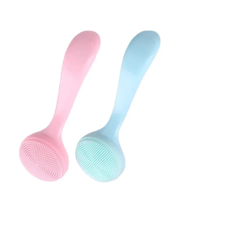 Soft Silicone Facial Cleansing Brush With Makeup Removal