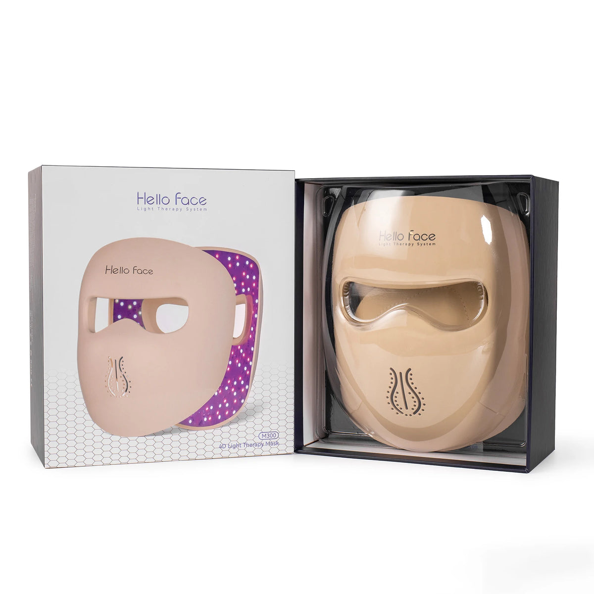 Hello Face M300 LED Facial Mask For Advanced Light Therapy