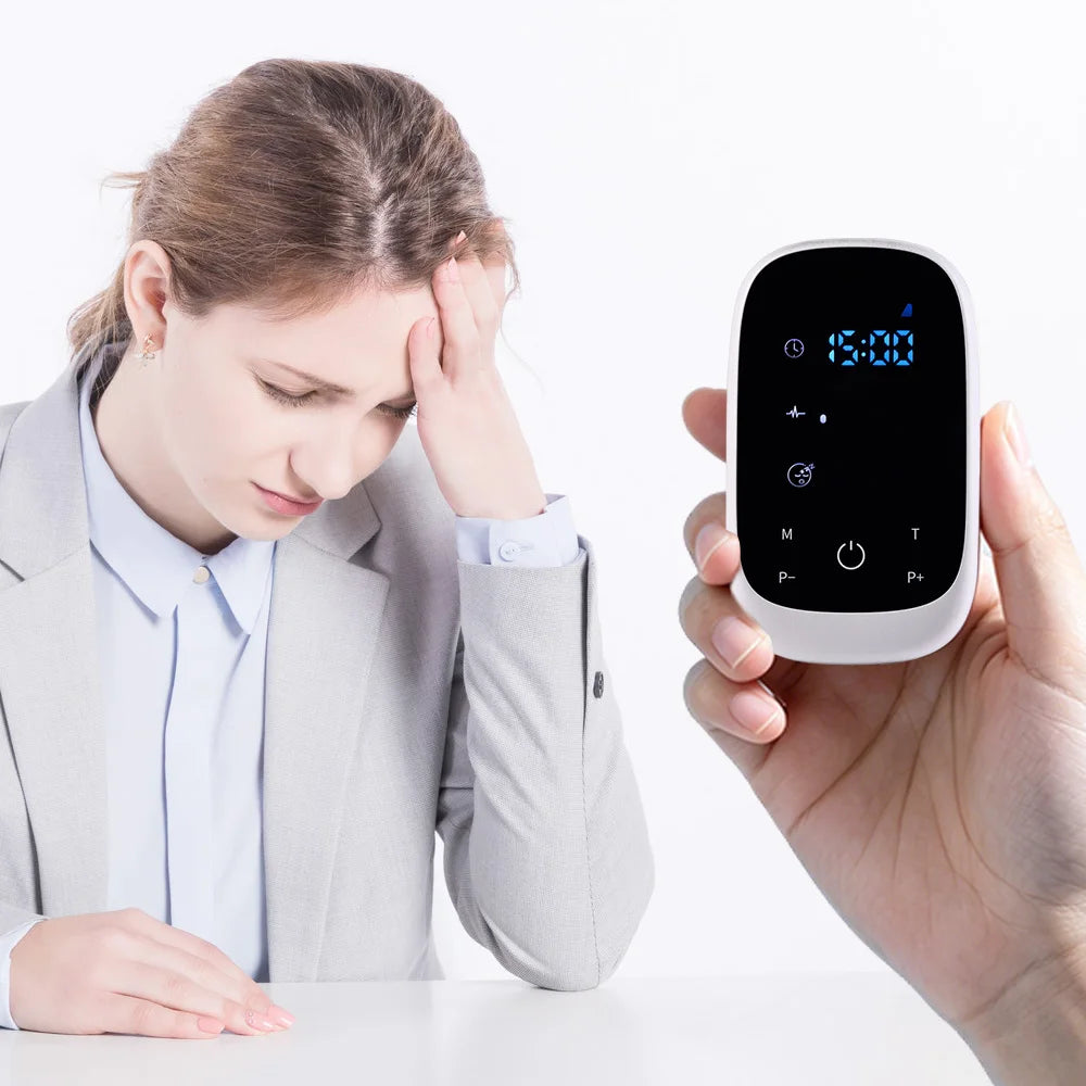 ATANG CES Ear Clip Brain Stimulation Device For Insomnia