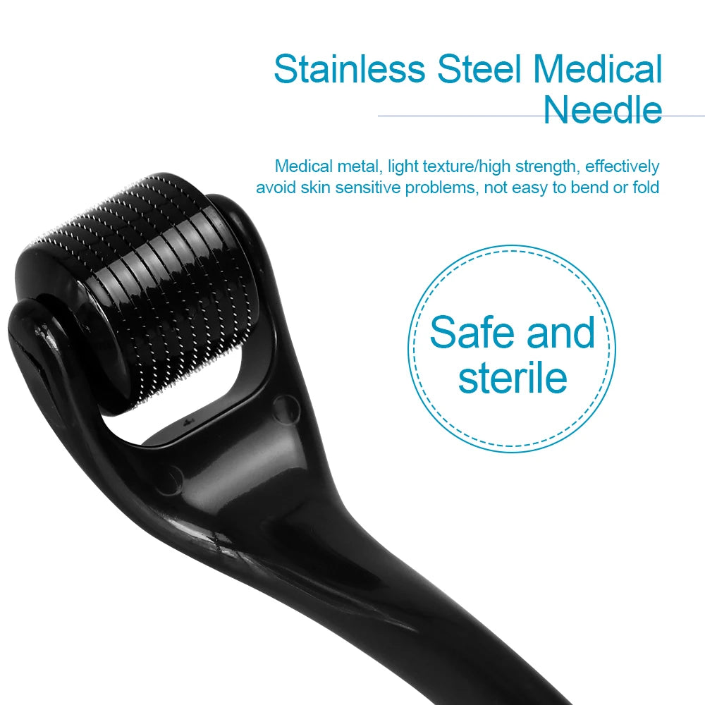 Stainless Steel 540 Needles Derma Roller For Facial Skin Care