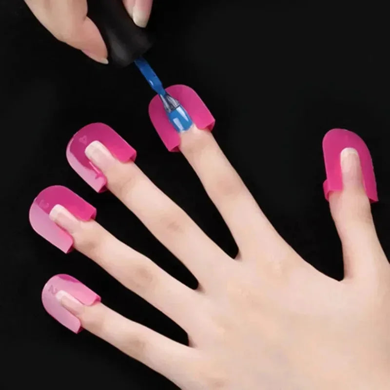 Professional Spill Proof Nail Polish Protectors For Manicure Design