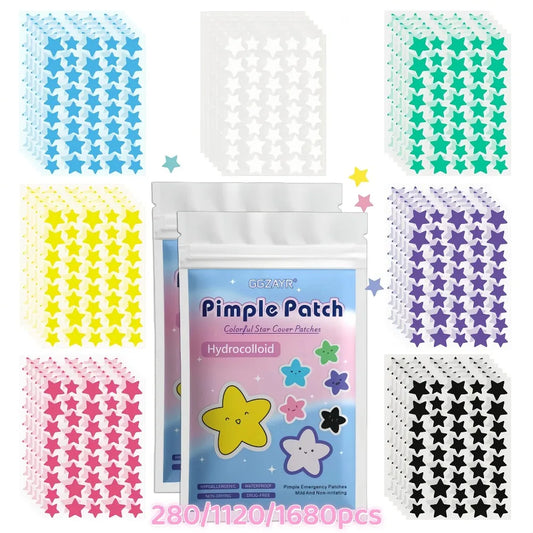 Invisible Hydrocolloid Pimple Patches For Acne Spot Treatment