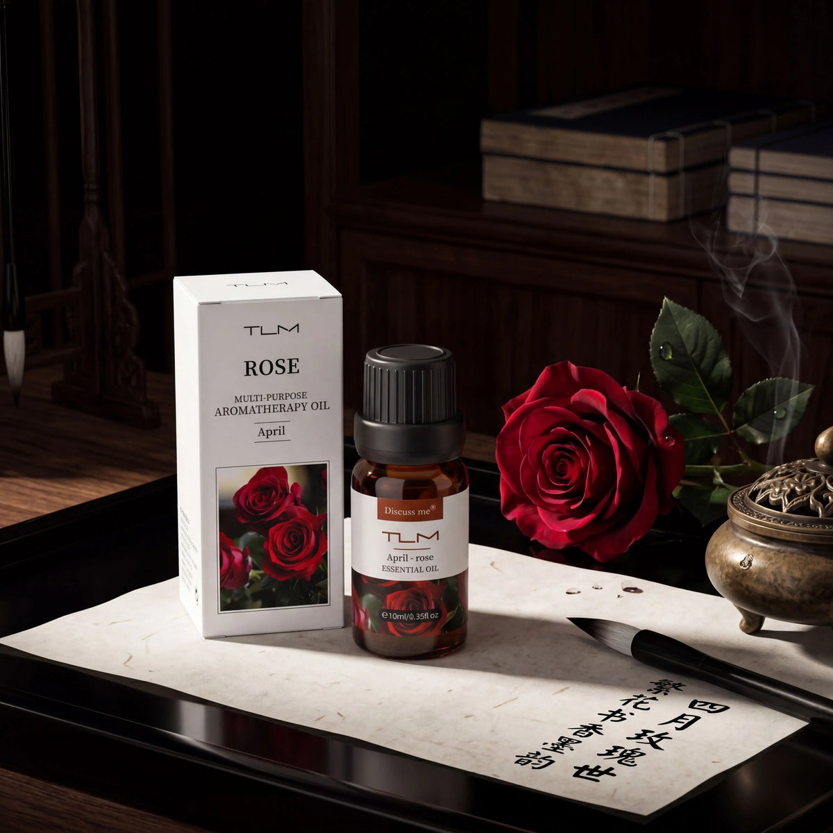 Lavender Lemon Rose Essential Oil Fragrance Blends For Diffusers