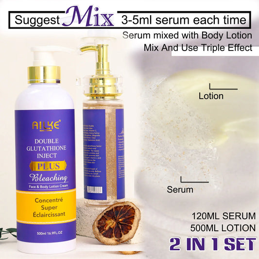 AILKE Brightening Body Milk For Even Skin Tone And Daily Care