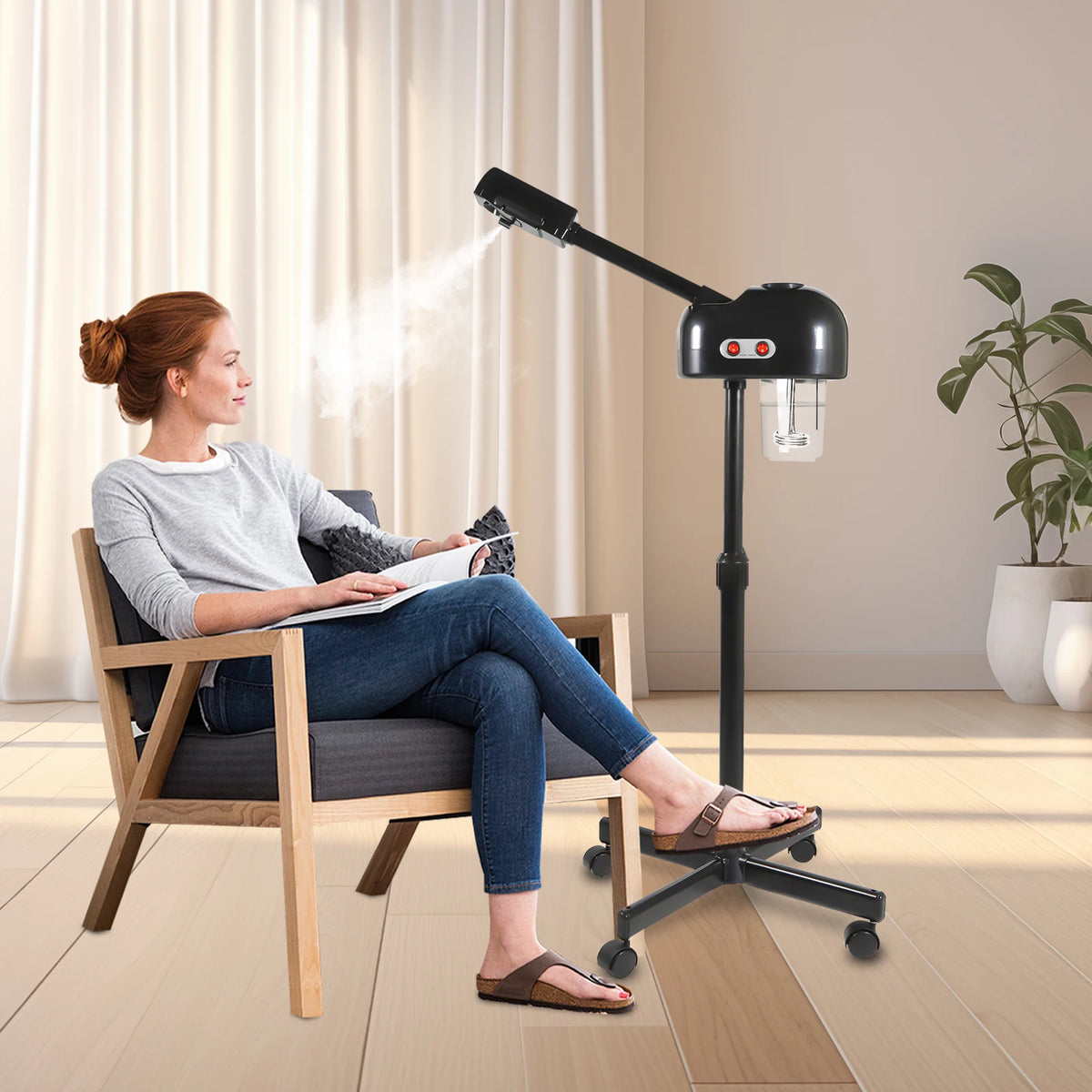 Adjustable Professional Facial Steamer For Salon Spa Skin Care