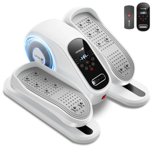 Umay Compact Electric Under Desk Elliptical Machine 12 Speed Remote