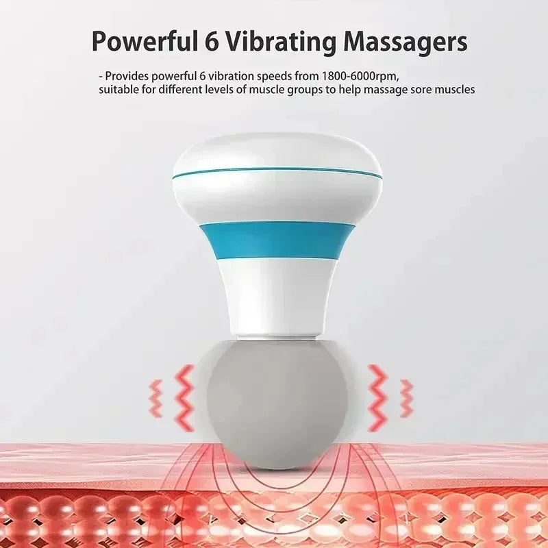 Portable Deep Tissue Percussion Muscle Massager For Athletes